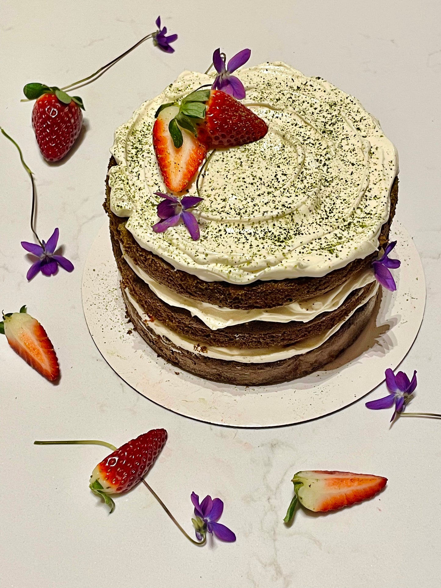 Matcha Green Tea Sponge Cake